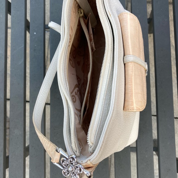 Brighton bag, ecru and sand. Like new. - Picture 10 of 10